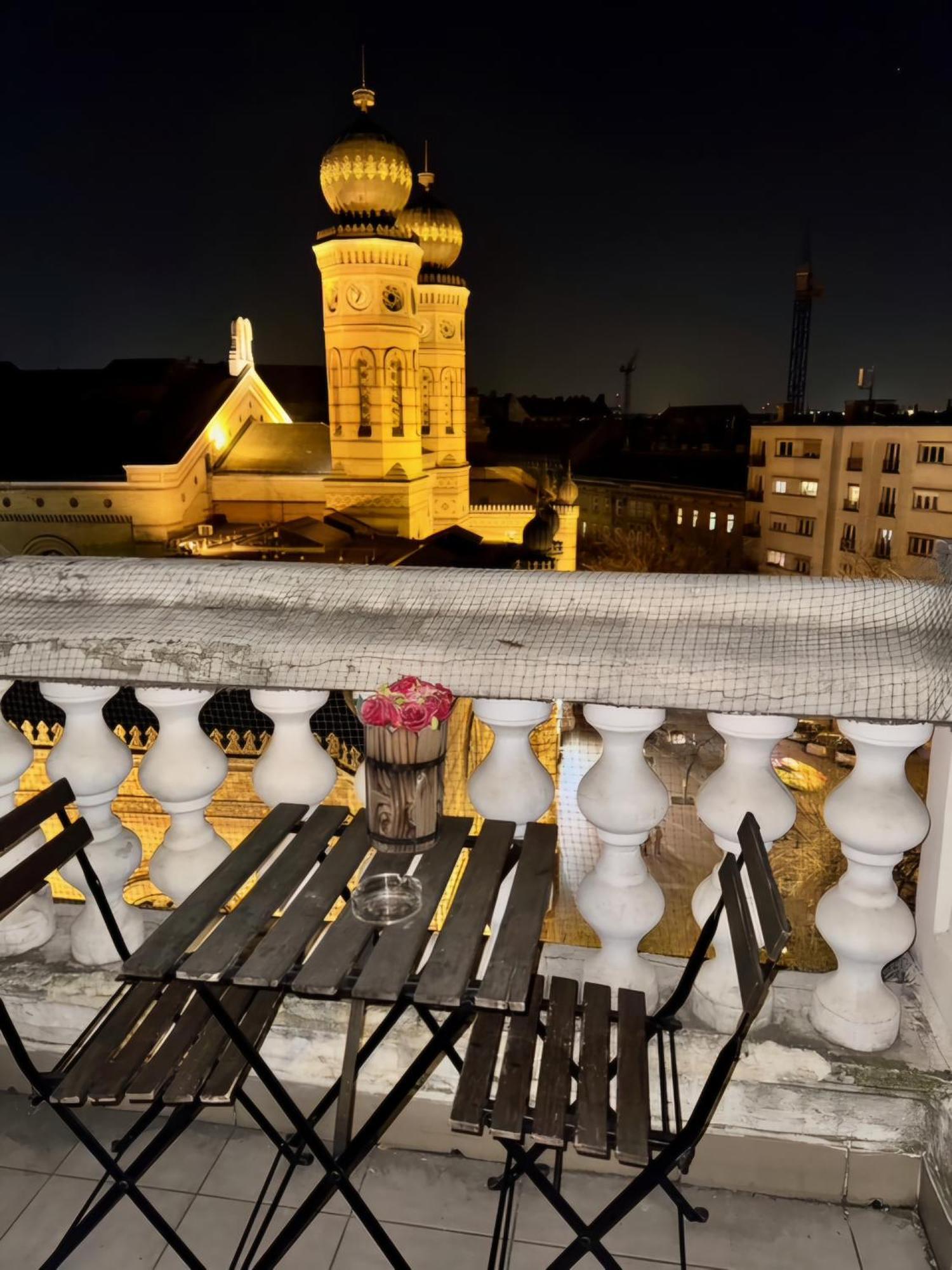 Synagogue view residence Budapest Extérieur photo